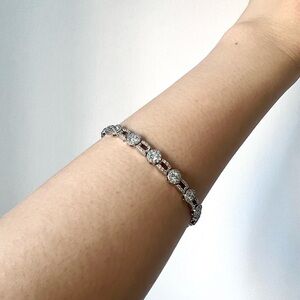 NEW Diamond Fancy Tennis Bracelet